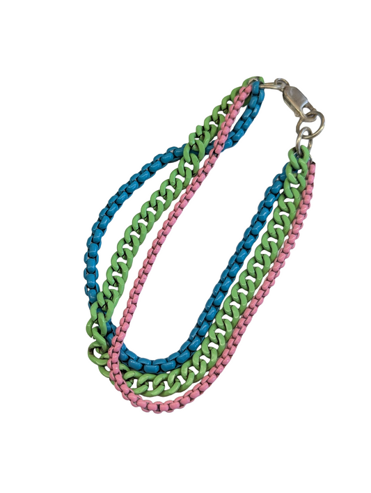 Pastel Chain Link Bracelet