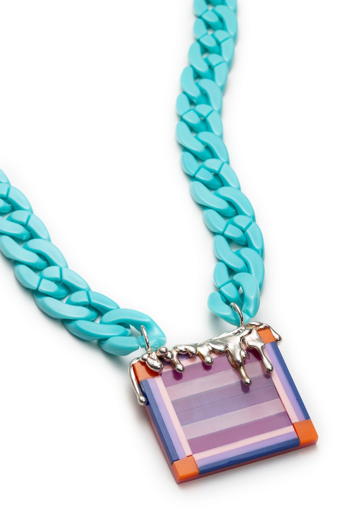 Rain Over Techno Japan Pendant - Sunset