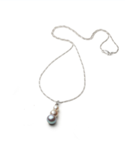 Three Pearl Necklace