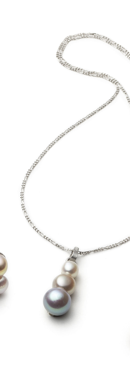 Three Pearl Necklace